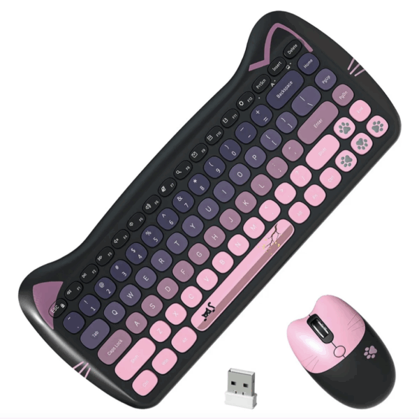Teclado Geezer Catty + Mouse